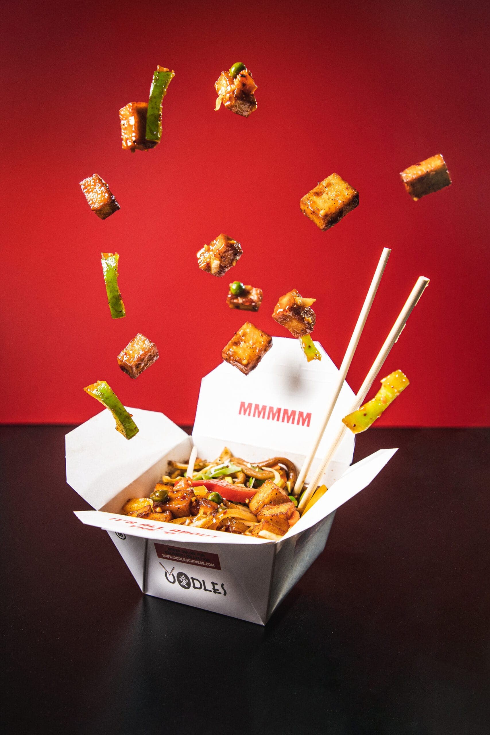 Oodles food campaign box