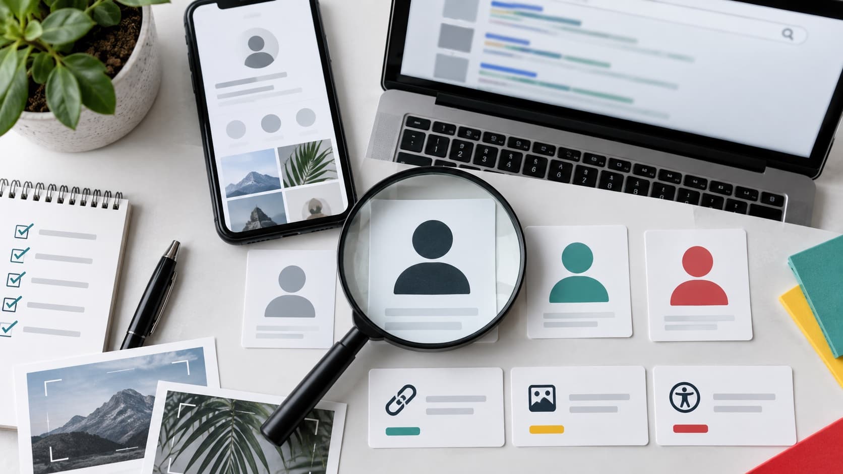 Optimizing your social media profiles for search. insight article image