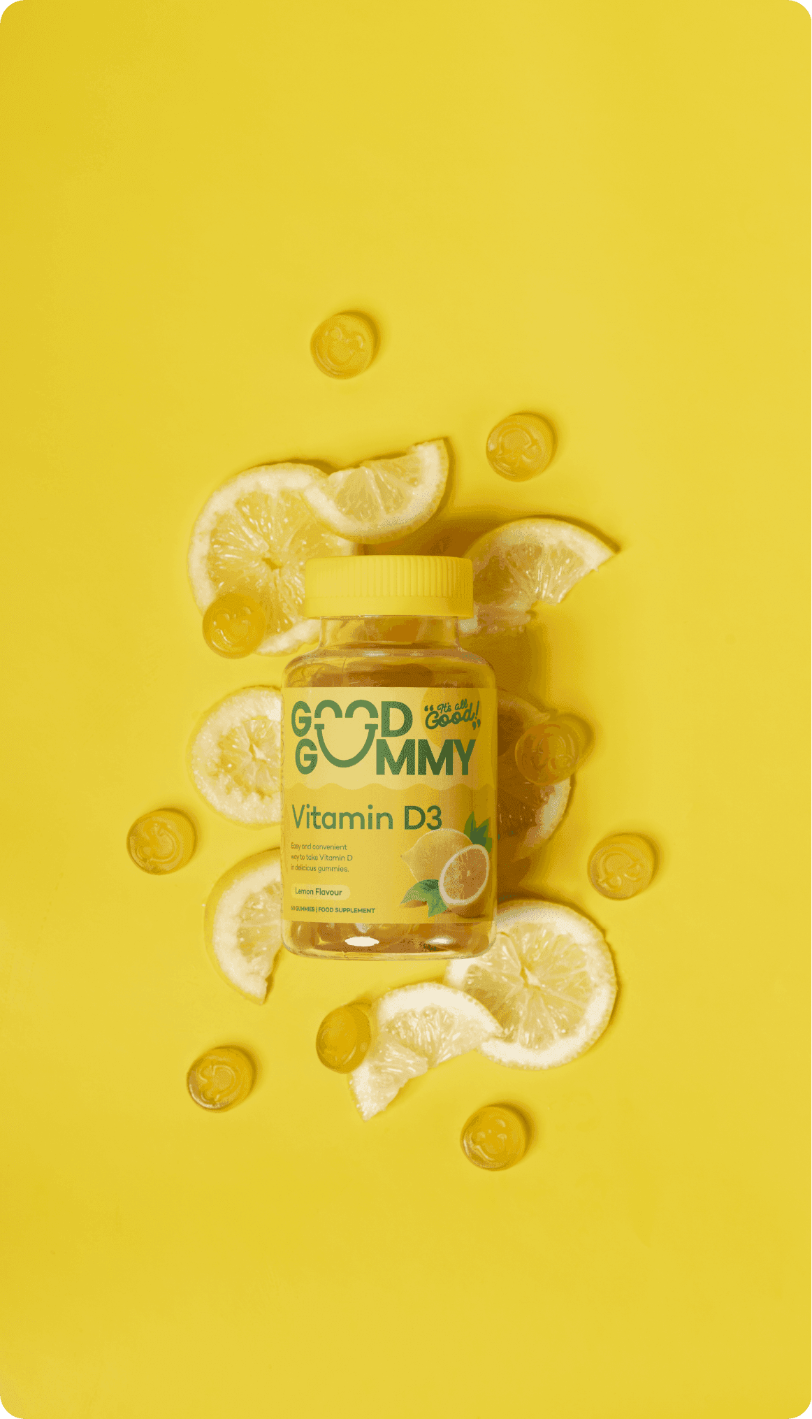 Good Gummy vitamin product campaign