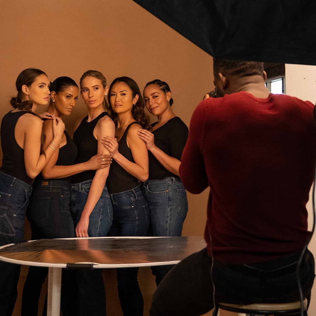 Creative campaign photo shoot