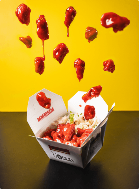 Food campaign art direction